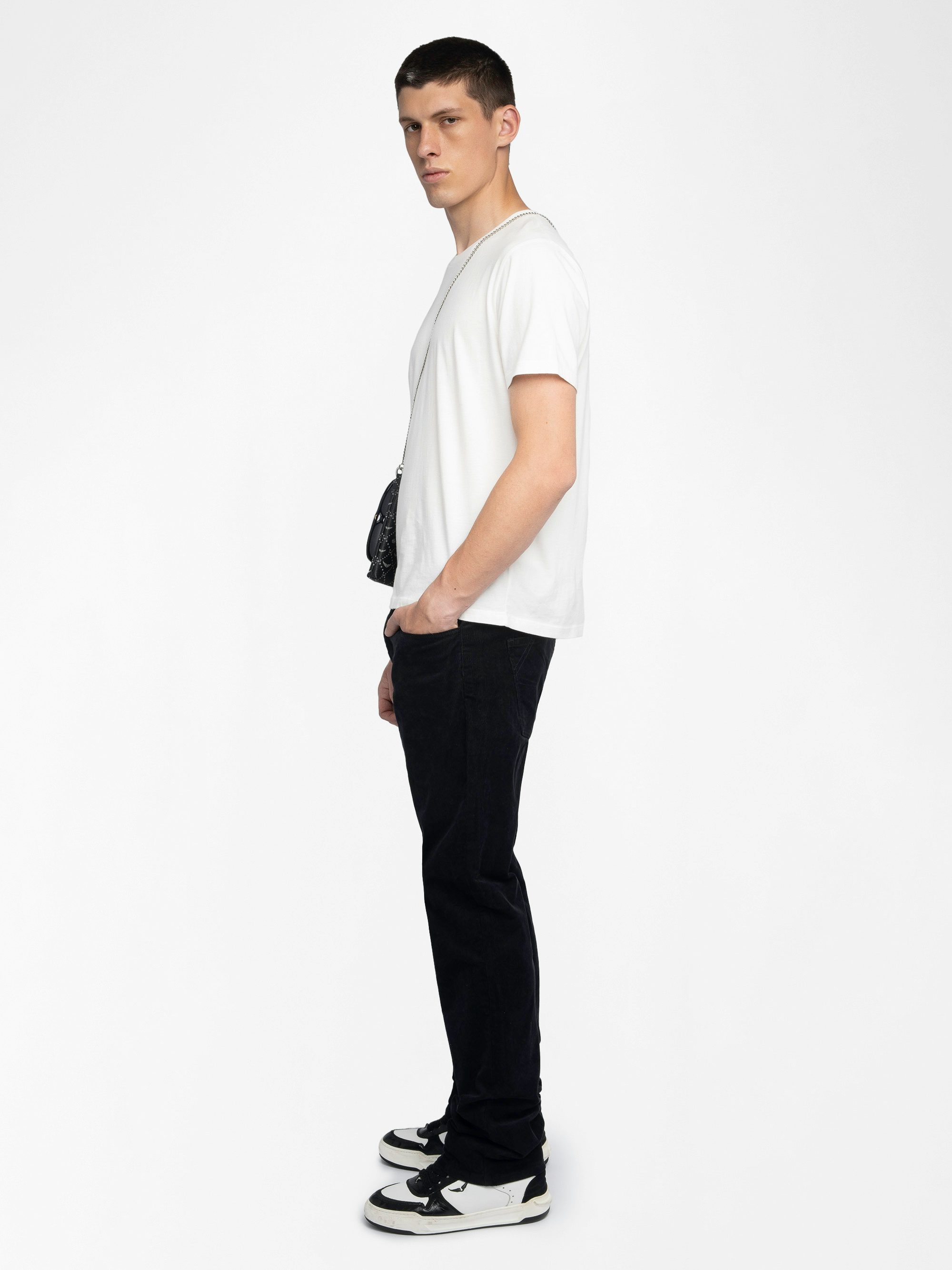 Tommy T-shirt - Short-sleeved T-shirt with back print.